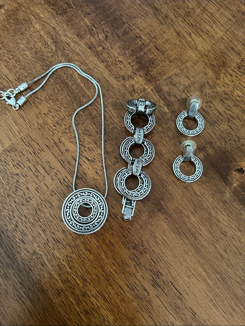 Vintage Brighton Central Park Necklace Bracelet and Earrings